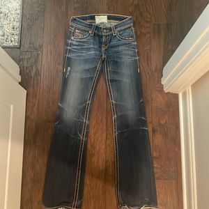 Big star size 26 long Sophie boot cut jeans. $35